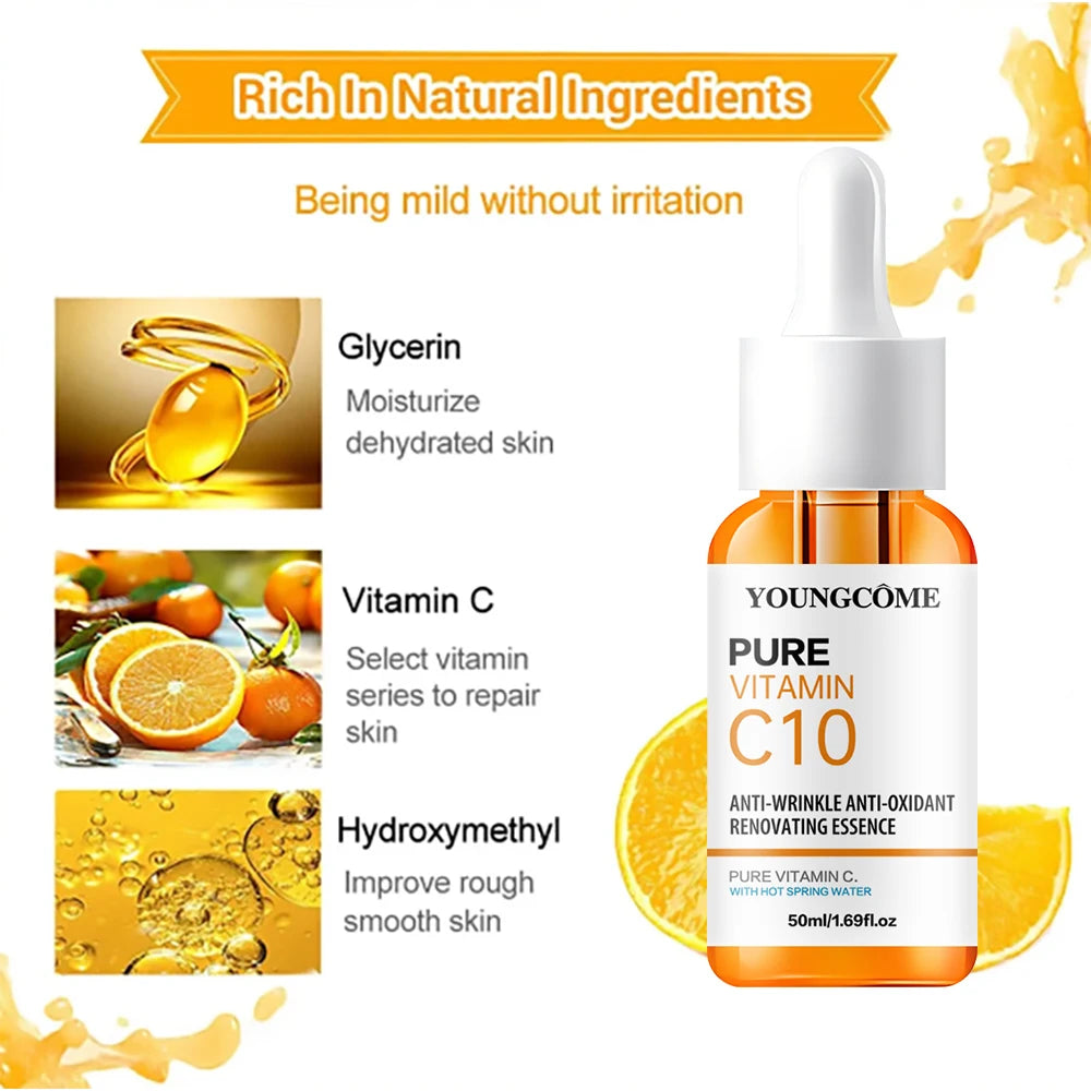 Vitamin C & Hyaluronic Acid Brightening Face Serum