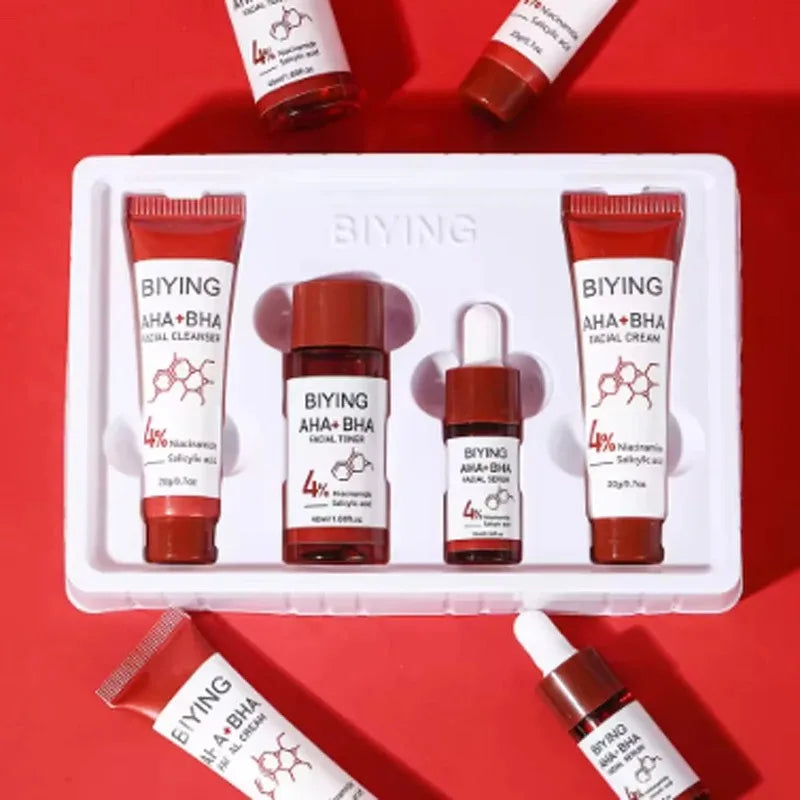 AHA BHA Korean Skin Care Complete Routine Set