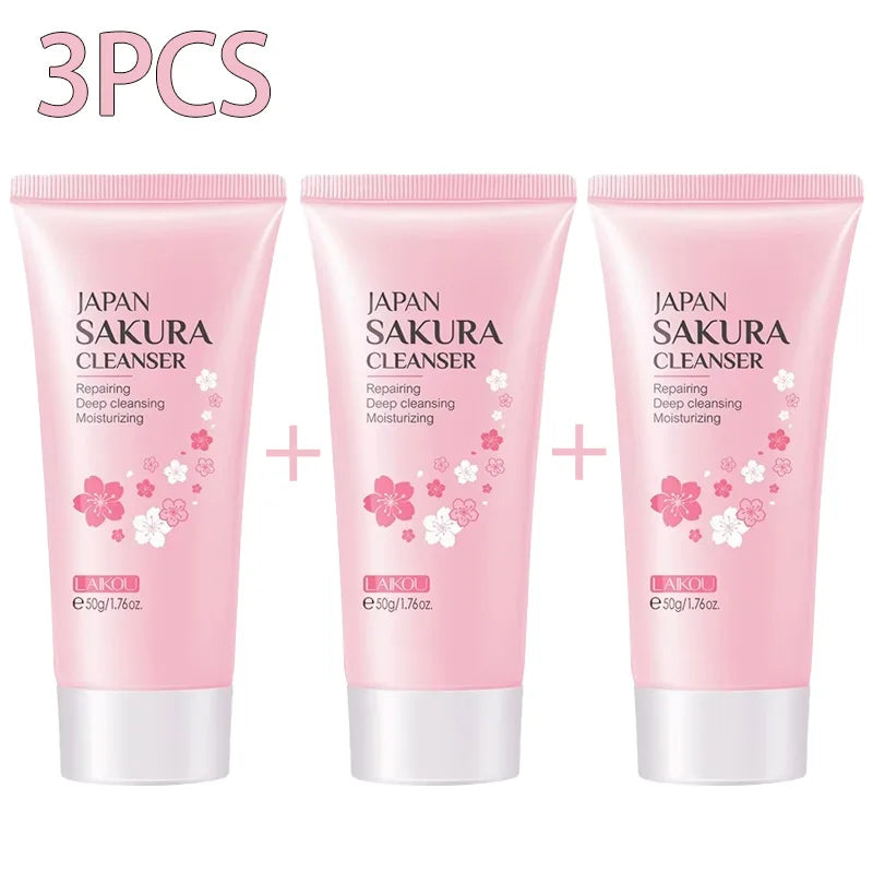 Sakura Blossom Brightening Foam Cleanser