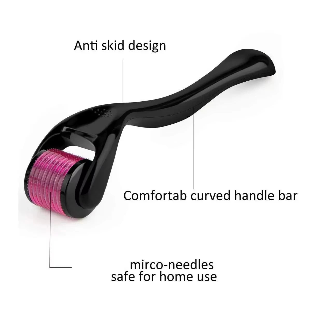 540 Microneedle Derma Roller — Collagen Boost for Face, Hair & Body