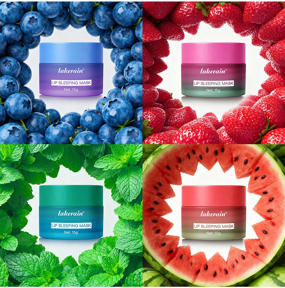 Blueberry Dual-Colour Overnight Lip Sleeping Mask